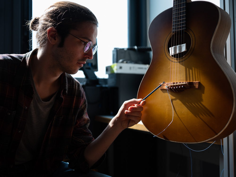 Yvan Giro Fabriquer un instrument : écoresponsabilité et nouveaux matériaux.